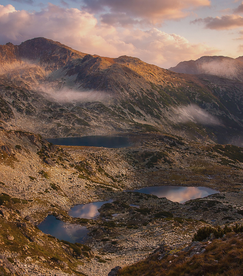 Retezat mountains in Romania